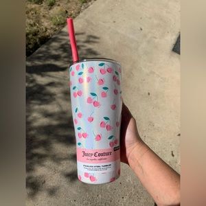 Juicy couture pink cherry cup